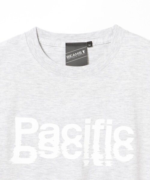 BEAMS T(ビームスティー)の「BEAMS T / PACIFIC T-shirt(Tシャツ/カットソー・メンズ・ブラック系その他4/ライトグレー・XL/L/M/S)」の4枚目の写真