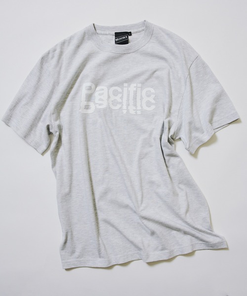 BEAMS T(ビームスティー)の「BEAMS T / PACIFIC T-shirt(Tシャツ/カットソー・メンズ・ブラック系その他4/ライトグレー・XL/L/M/S)」の1枚目の写真