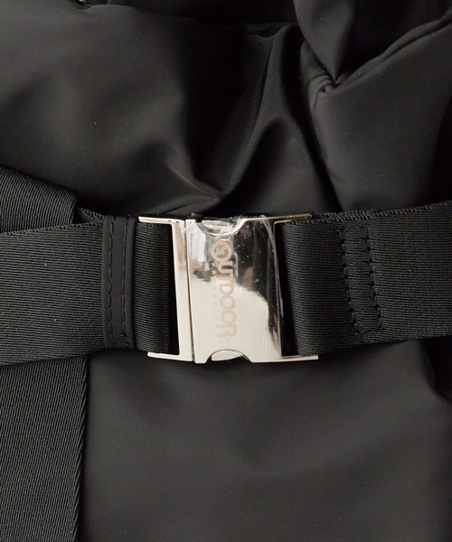 OUTDOOR PRODUCTS（アウトドアプロダクツ）の「OUTDOOR PRODUCTS/アウトドアプロダクツ 2WAY BELT TOTE(S) ブランドロゴ 巾着トートバッグ 秋 秋服 2026年秋冬（ショルダーバッグ・レディース・ブラック/アイボリー/モカ・FREE）」の7枚目の写真