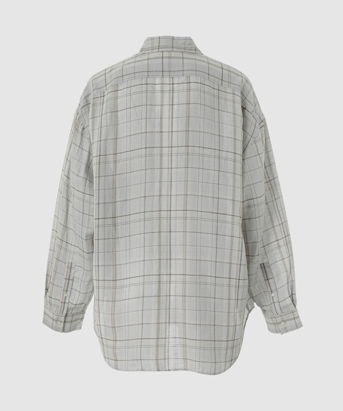 Acne Studios(アクネストゥディオズ)の「FN-MN-SHIR000972(その他トップス・メンズ・グレー×ピンク・48/46)」の2枚目の写真
