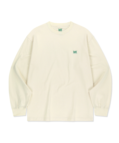 BROWNBREATH（ブラウンブレス）の「PATCHWORK CHECK TAG LONGSLEEVE - CREAM（Tシャツ/カットソー・レディース・その他・SMALL/MEDIUM/LARGE/X-LARGE）」の2枚目の写真