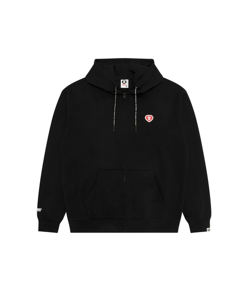 AAPE NOW HEART ZIP UP HOODIE | AAPE.JP