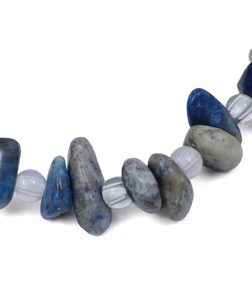 チチカカ（チチカカ）の「ナゲットストーンブレスレット（ブレスレット・レディース・ピンク/ターコイズブルー/ネイビー・FREE）」の8枚目の写真