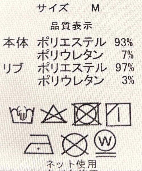 un dix cors（アンディコール）の「裏シャギーダンボールプルオーバー（Tシャツ/カットソー・レディース・アイボリー/ブラック/ブルー・FREE）」の10枚目の写真