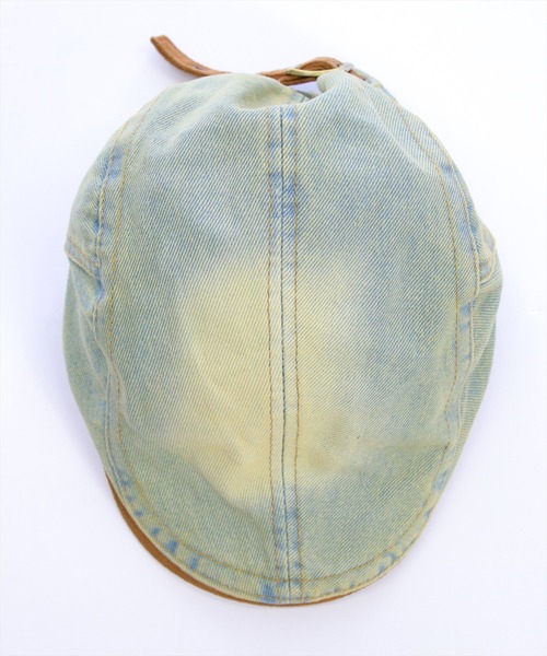 clear（クリア）の「デニムハンチングキャップ[カジュアル 着回し抜群 大人]≪新作≫（ハンチング/ベレー帽・レディース・ライトブルー/ブルー・F）」の5枚目の写真