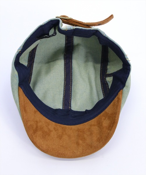 clear（クリア）の「デニムハンチングキャップ[カジュアル 着回し抜群 大人]≪新作≫（ハンチング/ベレー帽・レディース・ライトブルー/ブルー・F）」の6枚目の写真