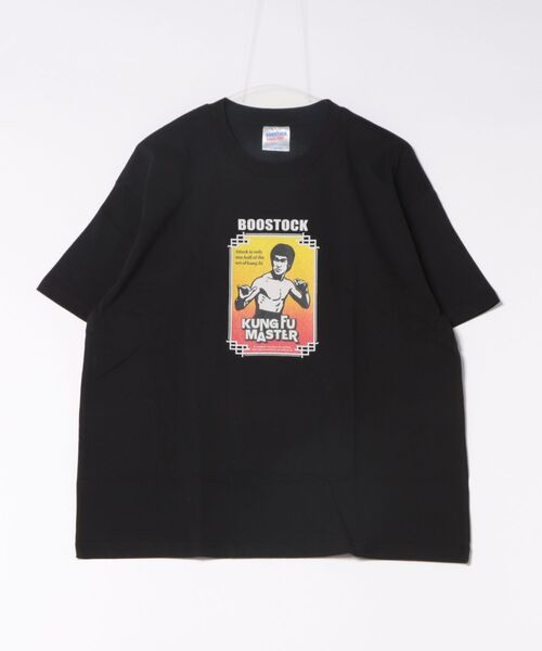 BOOSTOCK(ブーストック)の「ブーストック B/S KUNGFU Tシャツ(Tシャツ/カットソー・レディース・ホワイト/ブラック・F/XXXL)」の12枚目の写真