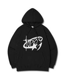 TOPBOY（トップボーイ）の「ラウンドスター オーバーサイズ フードスウェットシャツ（パーカー）」