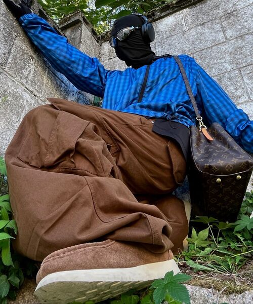 IDWS(アイドンワナセル)の「Andy Twill Balloon Cargo Pants Brown(その他パンツ・レディース・その他・0/1/2)」の18枚目の写真