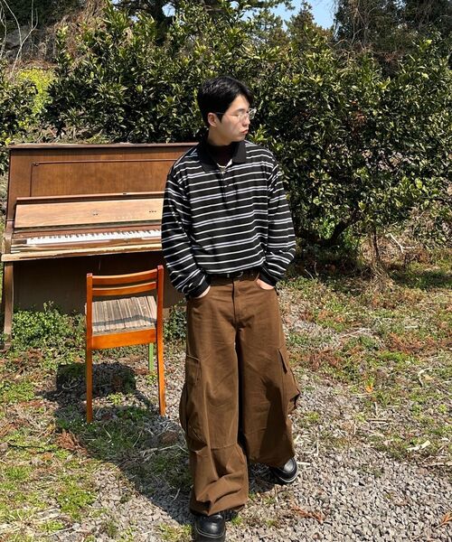 IDWS(アイドンワナセル)の「Andy Twill Balloon Cargo Pants Brown(その他パンツ・レディース・その他・0/1/2)」の8枚目の写真