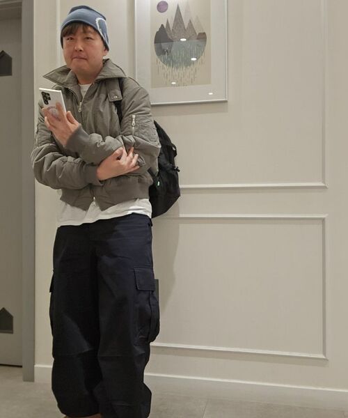 IDWS(アイドンワナセル)の「Andy Twill Balloon Cargo Pants Brown(その他パンツ・レディース・その他・0/1/2)」の7枚目の写真