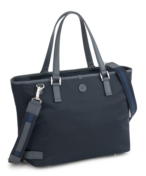 Orobianco(オロビアンコ)の「トートバッグ ソロペルテ 21L 2way 92971(トートバッグ・メンズ・ネイビー/ブラック/グリーン・FREE)」の1枚目の写真