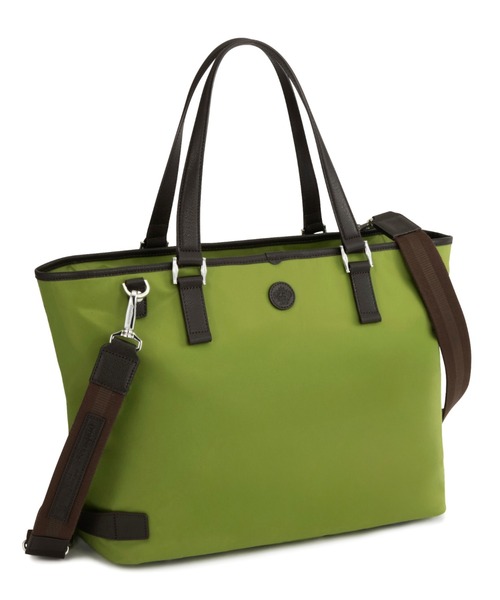 Orobianco(オロビアンコ)の「トートバッグ ソロペルテ 21L 2way 92971(トートバッグ・メンズ・ネイビー/ブラック/グリーン・FREE)」の3枚目の写真
