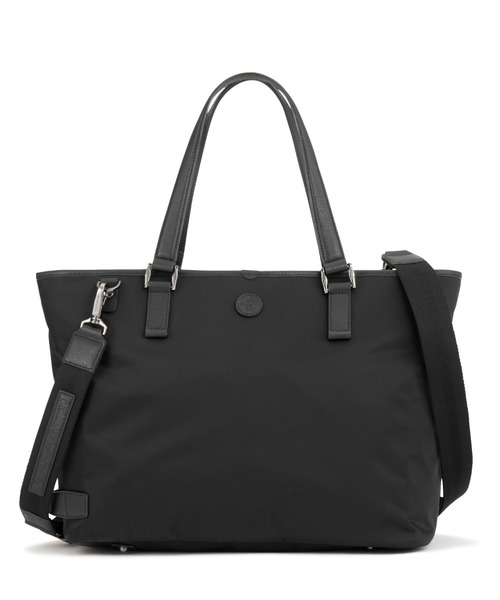 Orobianco(オロビアンコ)の「トートバッグ ソロペルテ 21L 2way 92971(トートバッグ・メンズ・ネイビー/ブラック/グリーン・FREE)」の4枚目の写真