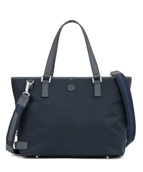 Orobianco(オロビアンコ)の「トートバッグ ソロペルテ 21L 2way 92971(トートバッグ・メンズ・ネイビー/ブラック/グリーン・FREE)」の5枚目の写真