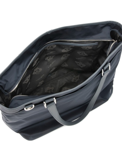 Orobianco(オロビアンコ)の「トートバッグ ソロペルテ 21L 2way 92971(トートバッグ・メンズ・ネイビー/ブラック/グリーン・FREE)」の9枚目の写真