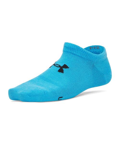 UNDER ARMOUR(アンダーアーマー)の「UAエッセンシャル ノーショー ソックス (6足セット)(トレーニング/KIDS)(ソックス/靴下・キッズ・ダークネイビー・XS/S)」の2枚目の写真