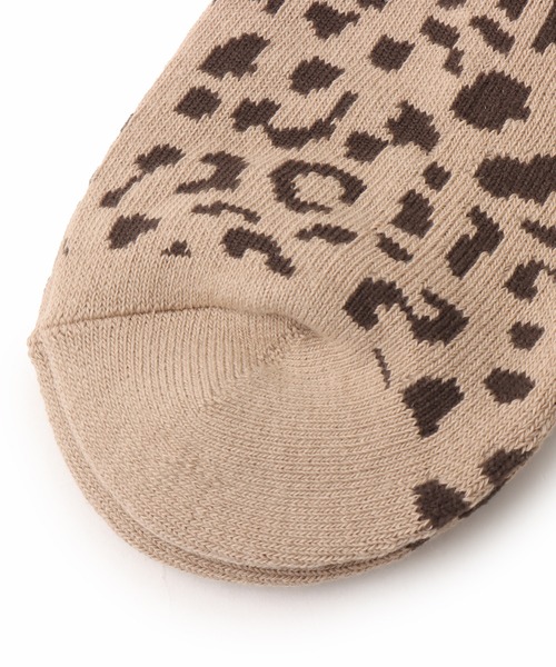 atmos(アトモス)の「atmos Leopard Pattern Socks / アトモス レオパード パターン ソックス(ソックス/靴下・メンズ・グレー/ベージュ・25-27)」の12枚目の写真
