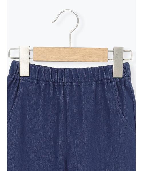 Samansa Mos2 Lagom(サマンサモスモスラーゴム)の「【おさるのジョージ】デニム風カットツイルパンツ(その他パンツ・キッズ・ブルー/ネイビー・95/120/110/100/130)」の7枚目の写真