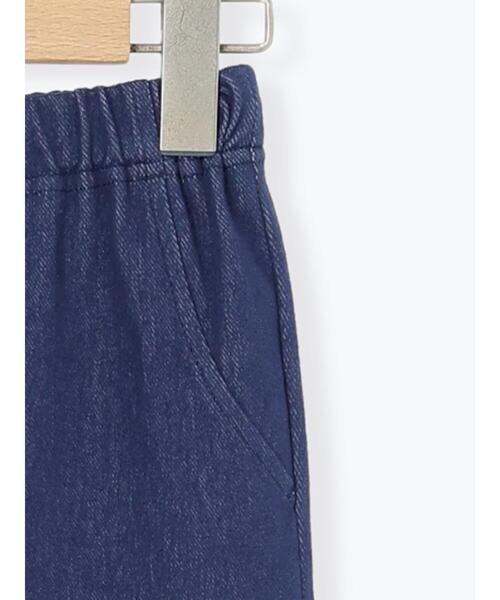 Samansa Mos2 Lagom(サマンサモスモスラーゴム)の「【おさるのジョージ】デニム風カットツイルパンツ(その他パンツ・キッズ・ブルー/ネイビー・95/120/110/100/130)」の8枚目の写真