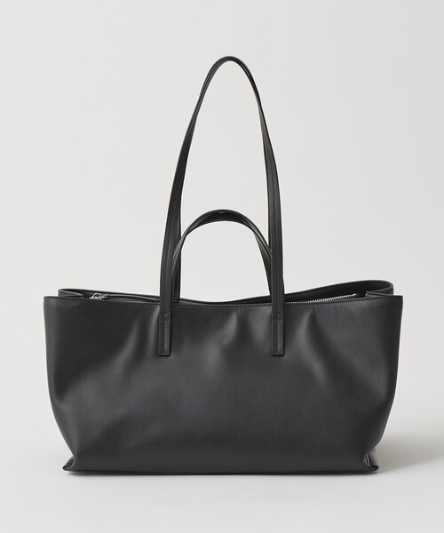 Whim Gazette（ウィムガゼット）の「【Hoaw.】WIDE HANDBAG L（トートバッグ・レディース・モカ/ブラック・FREE）」の11枚目の写真