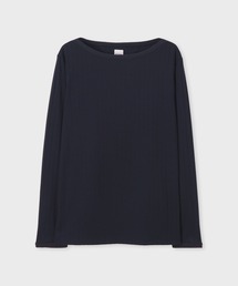 ボートネック 長袖Tシャツ / 163523 947Z