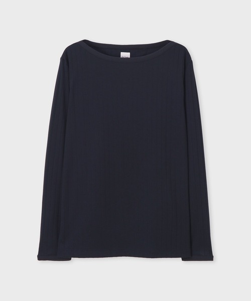 Paul Smith(ポールスミス)の「ボートネック 長袖Tシャツ / 163523 947Z(Tシャツ/カットソー・メンズ・キナリ/ネイビー・X-LARGE/MEDIUM/LARGE)」の1枚目の写真