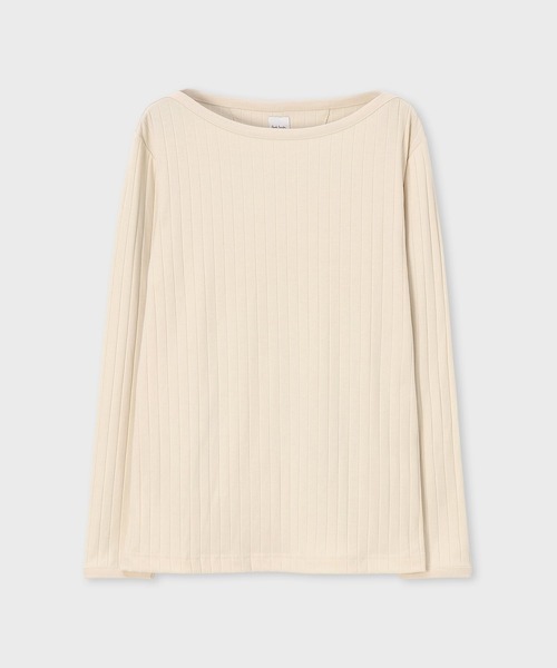 Paul Smith(ポールスミス)の「ボートネック 長袖Tシャツ / 163523 947Z(Tシャツ/カットソー・メンズ・キナリ/ネイビー・X-LARGE/MEDIUM/LARGE)」の2枚目の写真