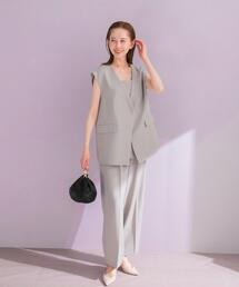 URBAN RESEARCH ROSSO WOMEN | ジレ+キャミソールセットアップ(セットアップ)