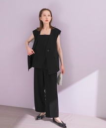 URBAN RESEARCH ROSSO WOMEN | ジレ+キャミソールセットアップ(セットアップ)