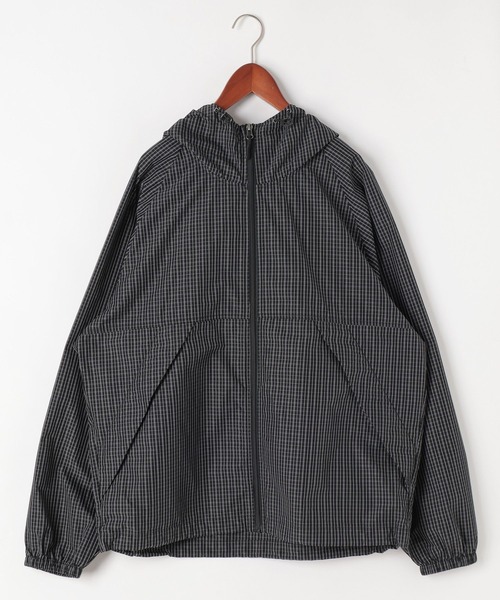 niko and...（ニコアンド）の「チェックフードブルゾン（ブルゾン・メンズ・ブラック/ネイビー・MEDIUM/LARGE）」の15枚目の写真