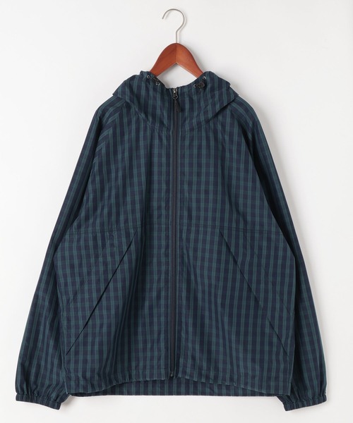 niko and...（ニコアンド）の「チェックフードブルゾン（ブルゾン・メンズ・ブラック/ネイビー・MEDIUM/LARGE）」の16枚目の写真