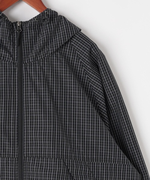 niko and...（ニコアンド）の「チェックフードブルゾン（ブルゾン・メンズ・ブラック/ネイビー・MEDIUM/LARGE）」の19枚目の写真