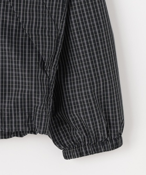 niko and...（ニコアンド）の「チェックフードブルゾン（ブルゾン・メンズ・ブラック/ネイビー・MEDIUM/LARGE）」の20枚目の写真