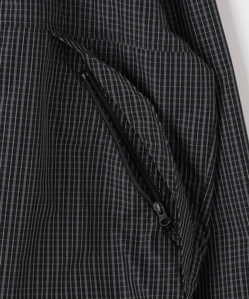 niko and...（ニコアンド）の「チェックフードブルゾン（ブルゾン・メンズ・ブラック/ネイビー・MEDIUM/LARGE）」の21枚目の写真