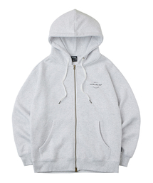 URBANAGE（アーバンエイジ）の「デイリースタンダード フードジップアップ ホワイトメランジ（パーカー）」