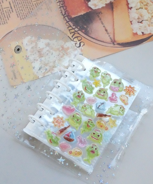 Jelly moo / ジェリームー 】 A7サイズ スターリーグリッター カラー