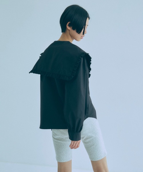 EN NEUME（エンノイム）の「【Set Up】Petit Flower Biker Leggings（その他パンツ・レディース・オートミール/オフホワイト/杢グレー・FREE）」の22枚目の写真
