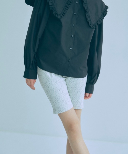 EN NEUME（エンノイム）の「【Set Up】Petit Flower Biker Leggings（その他パンツ・レディース・オートミール/オフホワイト/杢グレー・FREE）」の20枚目の写真