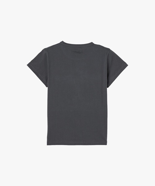 agnes b.(アニエスベー)の「"b."ロゴ ハート プリント コットン 半袖 Tシャツ "Brando"(Tシャツ/カットソー・レディース・グレー系その他・1/3/2)」の2枚目の写真