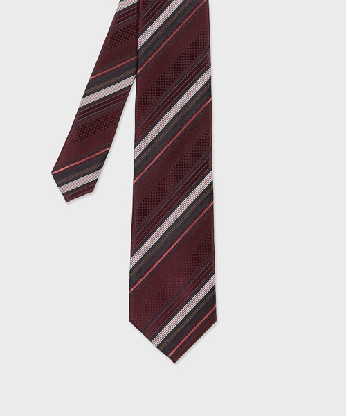 マルチストライプ タイ【160016 552MJ】（ネクタイ）｜Paul Smith