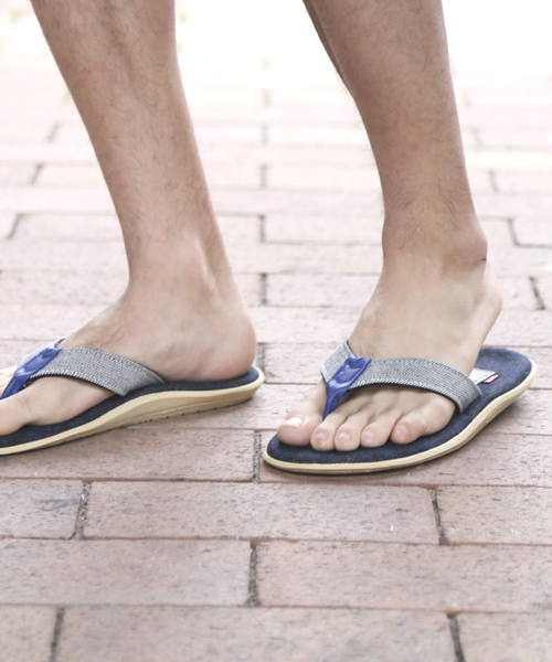 ISLAND SLIPPER（アイランドスリッパ）の「Denime×ISLAND SLIPPER”DENIM”（サンダル・メンズ・ネイビー/インディゴブルー・9/10/8/5）」の17枚目の写真