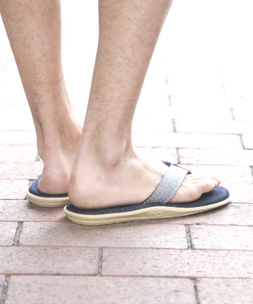 ISLAND SLIPPER（アイランドスリッパ）の「Denime×ISLAND SLIPPER”DENIM”（サンダル・メンズ・ネイビー/インディゴブルー・9/10/8/5）」の18枚目の写真
