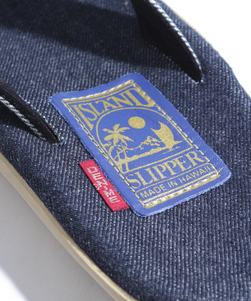 ISLAND SLIPPER（アイランドスリッパ）の「Denime×ISLAND SLIPPER”DENIM”（サンダル・メンズ・ネイビー/インディゴブルー・9/10/8/5）」の8枚目の写真