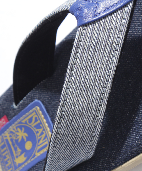 ISLAND SLIPPER（アイランドスリッパ）の「Denime×ISLAND SLIPPER”DENIM”（サンダル・メンズ・ネイビー/インディゴブルー・9/10/8/5）」の9枚目の写真