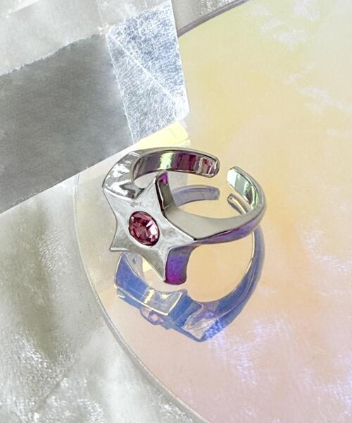 WEGO（ウィゴー）の「WEGO/ストーンモチーフリング（リング・レディース・その他6/その他1/その他2/その他3/その他5/その他4・FREE）」の2枚目の写真