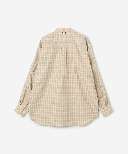 DAIWA PIER39（ダイワピア39）の「DAIWA PIER39 | TECH BUTTON DOWN SHIRT L/S GREN PLAID MEN（シャツ/ブラウス・メンズ・チャコール/アイボリー・S/L/M）」の4枚目の写真