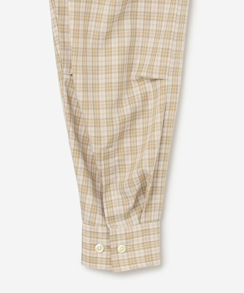 DAIWA PIER39（ダイワピア39）の「DAIWA PIER39 | TECH BUTTON DOWN SHIRT L/S GREN PLAID MEN（シャツ/ブラウス・メンズ・チャコール/アイボリー・S/L/M）」の7枚目の写真