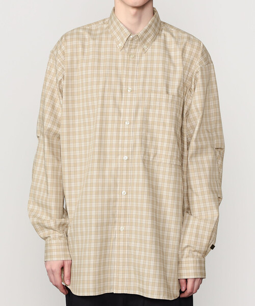 DAIWA PIER39（ダイワピア39）の「DAIWA PIER39 | TECH BUTTON DOWN SHIRT L/S GREN PLAID MEN（シャツ/ブラウス・メンズ・チャコール/アイボリー・S/L/M）」の12枚目の写真