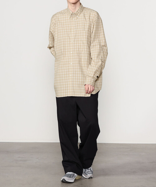 DAIWA PIER39 | TECH BUTTON DOWN SHIRT L/S GREN PLAID MEN（シャツ